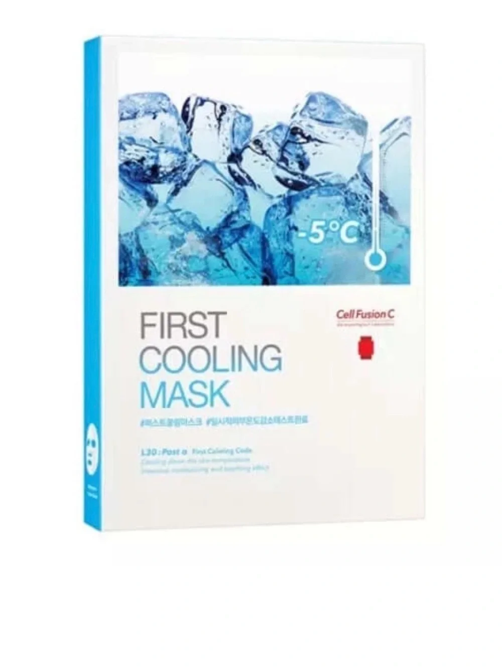 Cell Fusion C first cooling mask facial mask 5 pack